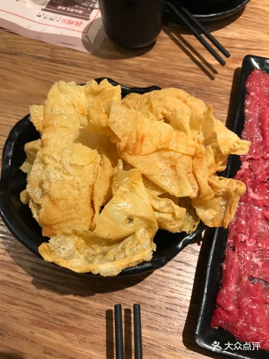 掂档潮汕牛肉火锅(cityon熙地港店)潮汕炸腐竹图片