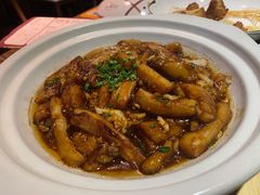 鱼香茄子煲菜-广东道至正餐厅(区庄店)