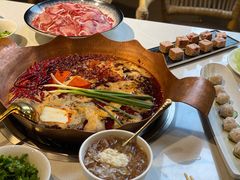 老板秘制午餐肉-墨居上隐·院子里火锅(峨眉店)