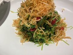 巧拌豆苗-四季民福烤鸭店(王府井灯市口店)