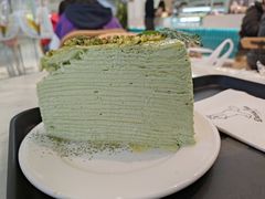 开心果抹茶千层-丹礼糖甜品