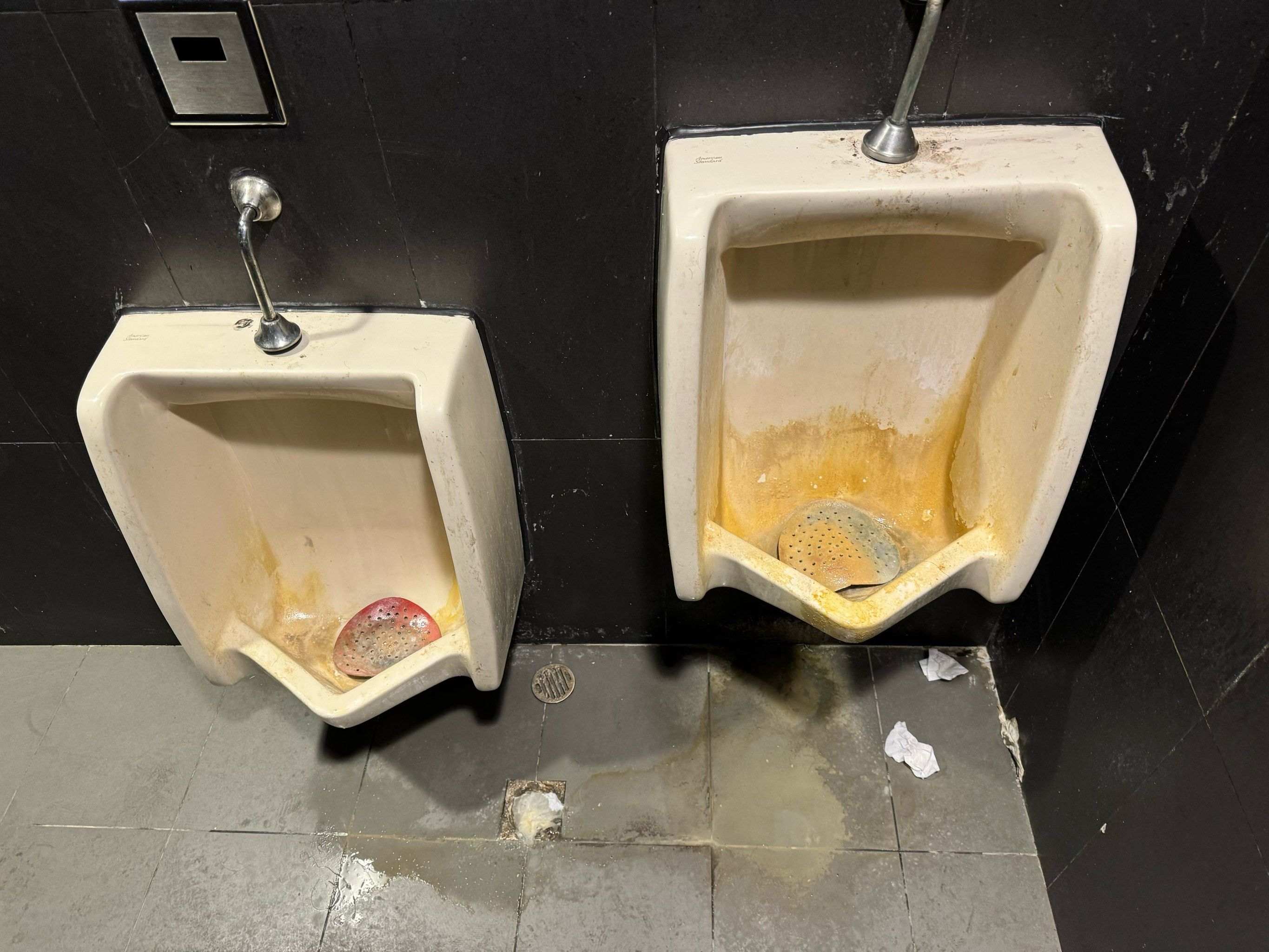 最脏的麦当劳卫生间