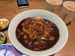 鲍鱼卤肉饭-李百蟹·江南蟹黄面·河景餐厅(夫子庙总店)