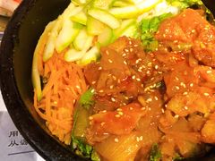 五花肉石锅拌饭-老炉家木炭烤肉(长江国际店)