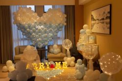 -小鲤鱼生日气球派对会场策划布置