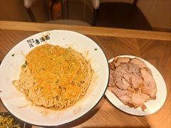 虾籽拌面-阿达师傅鱼汤面