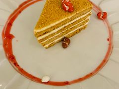 香草栗子蛋糕-莫斯科餐厅