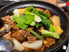 鲍鱼牛腩拼牛杂煲-炉角·鲍鱼牛腩煲(国贸商城店)