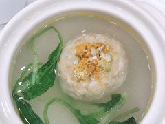 蟹粉狮子头-怡园饭店-餐厅(四望亭店)