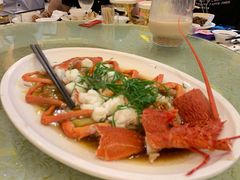 清蒸波斯龙虾-富黎华海鲜大酒楼(正大广场店)