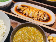 口水鸡-李百蟹·江南蟹黄面·河景餐厅(夫子庙总店)