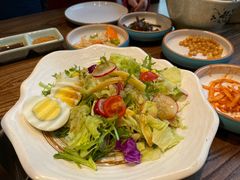 -明洞阿姨·韩式酱蟹烤肉·创意料理(三元桥店)