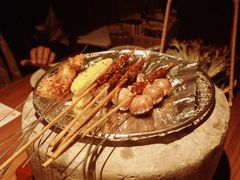 -拾光与烟火丨炭火串烧·自贡小活鲜(西村大院店)