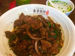 猪肝拌川加油渣-春雪面馆(转塘店)