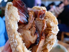 烧饼夹肘子肉-昌顺马记小吃店(昌盛园店)