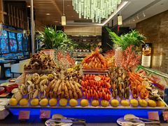 -深圳温德姆至尊酒店·大堂吧·户外花园