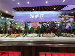自助取餐区-韩大地海鲜自助烧烤城(黄兴路步行街店)