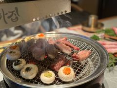 -草家酱蟹炭火烤肉店(珲春南路一店)