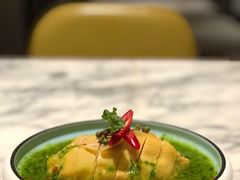 青葱姜蓉嫩鸡-青雅中餐厅(大连金石滩绿发希尔顿度假酒店)