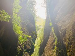 -龙水峡地缝景区