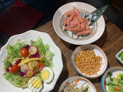 -明洞阿姨·韩式酱蟹烤肉·创意料理(三元桥店)