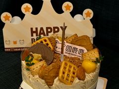 -圆鹿鹿·鲜果半糖蛋糕(常平店)
