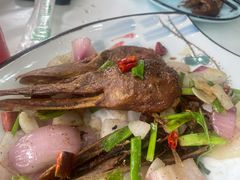 椒盐鸭头-老鄞江清水龙虾•赵赵家(江北店)