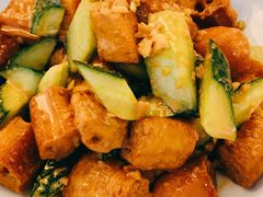 黄瓜拌油条-三义和酒楼(千佛山店)