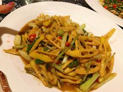 野蒜炒春笋-双门农庄(南源岭店)