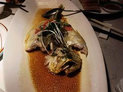 鸡汁火腿蒸黄鱼-颂·江南宴(大剧院店)