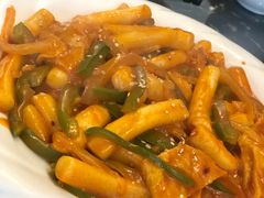 鱼饼炒年糕-桃园中华料理炸酱面(燕儿岛路店)