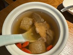 竹荪山珍菌汤-菩提素素食餐厅(晶郦馆店)