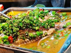 -探鱼·鲜青椒爽麻烤鱼(番禺万达店)
