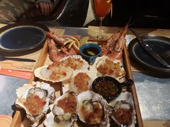 碳烤海鲜拼盘-玖壹咖啡(临河街店)