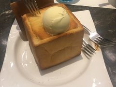 迷你厚多士配雪糕-港丽餐厅(高德置地店)