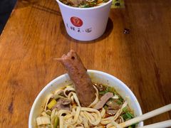 牛肉腰花生烫-豫楚源美猴王·面(武展店)