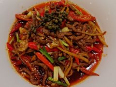 火爆牛肉丝-鱼痴渔醉·食鲜集(月亮湾店)