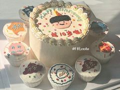 -甜栀·动物奶油蛋糕