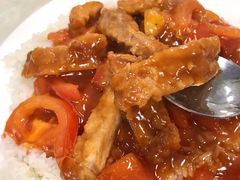 番茄猪扒饭-好好滋味茶餐厅