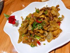 农家干土豆片炒肉-醉霖生态餐厅(交大店)