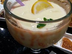 椰子牛奶果汁-猪啊牛呀羊啊铜盘烤肉(正大广场店)