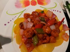 蜜桃咕噜肉-百年恒益烧腊海鲜酒家·非遗传承(广州黄埔店)