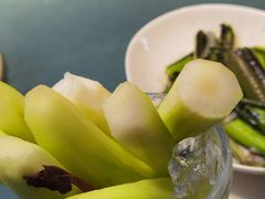 洪山菜苔两吃：刺身&nbsp;清炒-楚鱼王·河鲜·湖北菜(华农店)