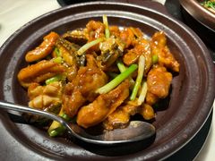 姜葱鲍鱼鸡煲-陶陶居酒家(新天地店)