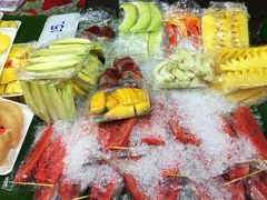 -芒果糯米饭摊子