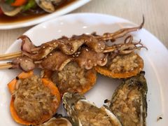 炭烤扇贝-覃记海鲜美食餐厅