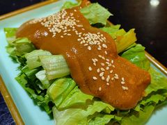麻酱凤尾-江边城外烤全鱼(龙德广场店)