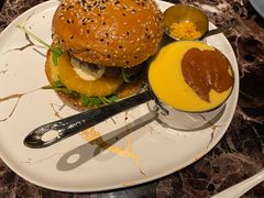 双瀑布牛肉汉堡-Lets burger非常汉堡·环球风味(蓝色港湾店)