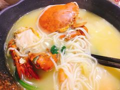 膏蟹汤面-十面欢腾·海鲜面·台式Bistro(长乐路店)