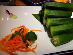 白灼秋葵-阮氏娘·越南料理(双子塔店)